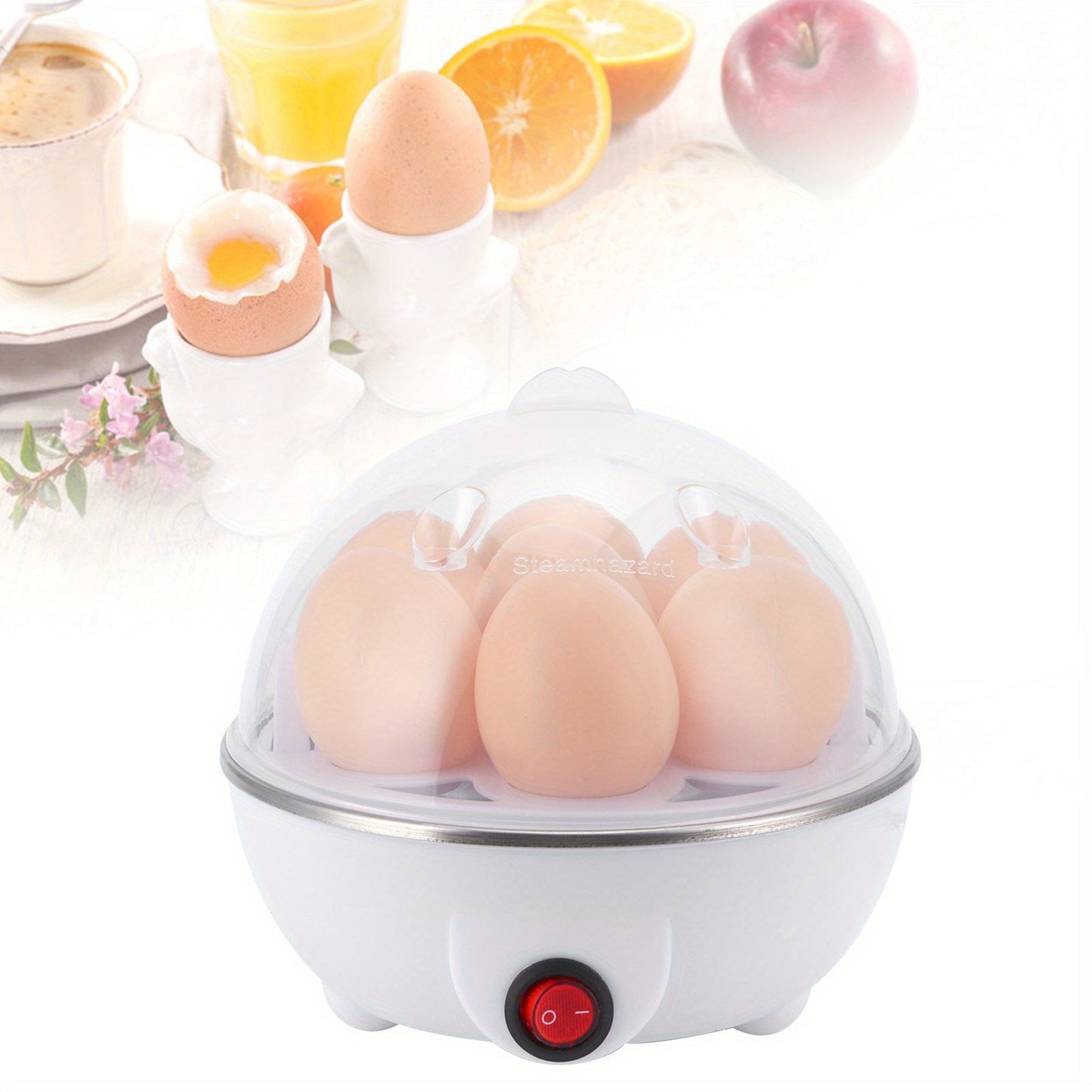 Eggs Boiler Multifunctional Mini Eggs Cooker Steamer Poacher for Kitchen