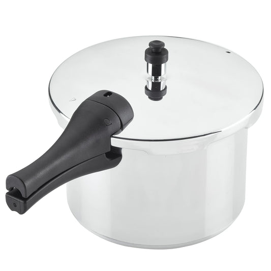 Cooking Utensil Set 6-Quart Aluminum Stovetop Pot Cooker, 15 PSI