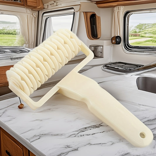 RV kitchen, suitable for home scenes, pie crust pattern cutting knife operation is simple, pizza rolls, noodle cutting, pastry grid, roller cutting machine, apple pie making perfect pie crust, noodle ordering tool